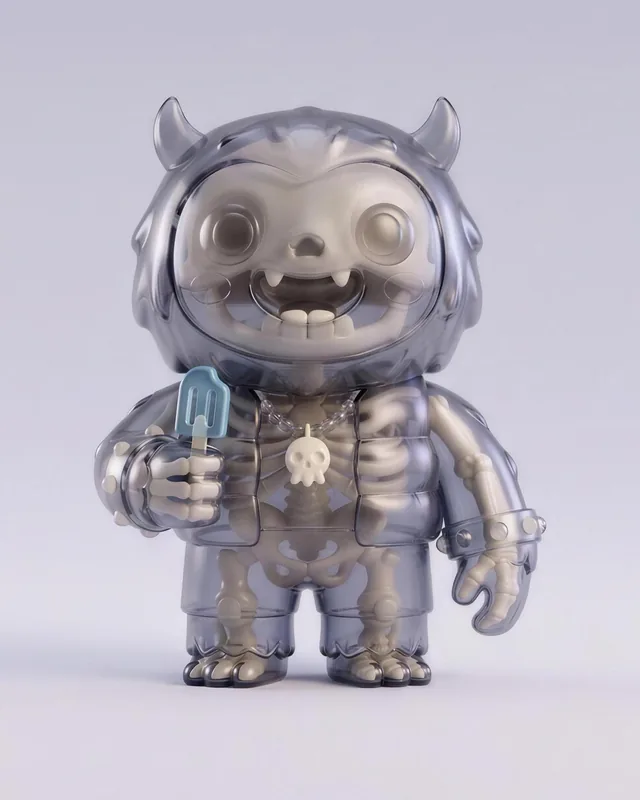 X-Ray Yeti, a collectible vinyl figure